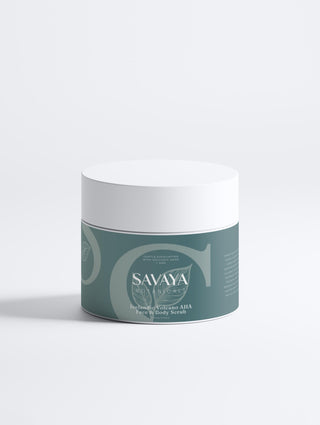 Icelandic Volcano AHA Face & Body Scrub